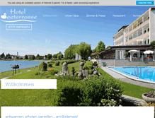 Tablet Screenshot of hotel-seeterrasse.de